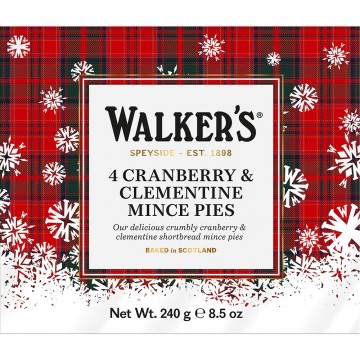 mince pies 4 cranberry clementine