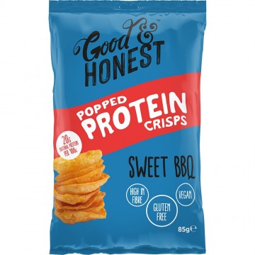 Goodandhonest poppedproteincrispssweetbbq glutenfree vegan