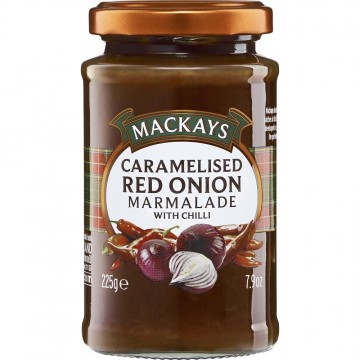 Mackays caramel redonion marmalade with chilli 225g