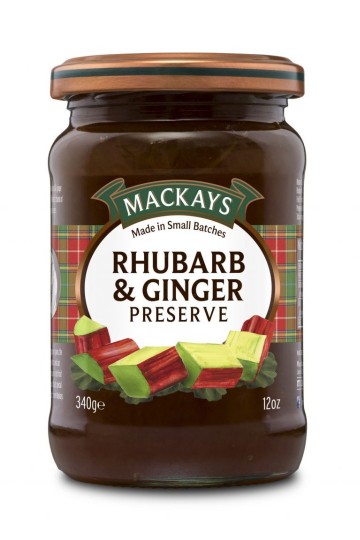 Mackays rhubarb ginger preserve