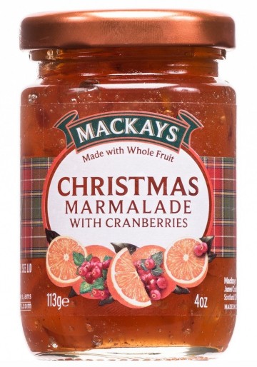 Mackays christmas marmalade w cranberries
