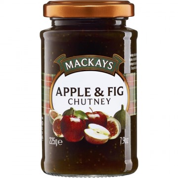 Mackays applefigchutney glas225g