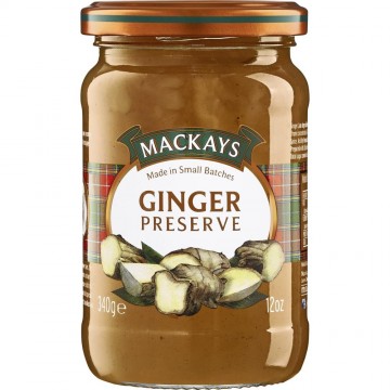 Mackays ginger preserve glas340g