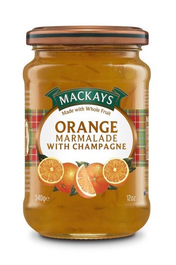 Mackays orange marmalade champagne