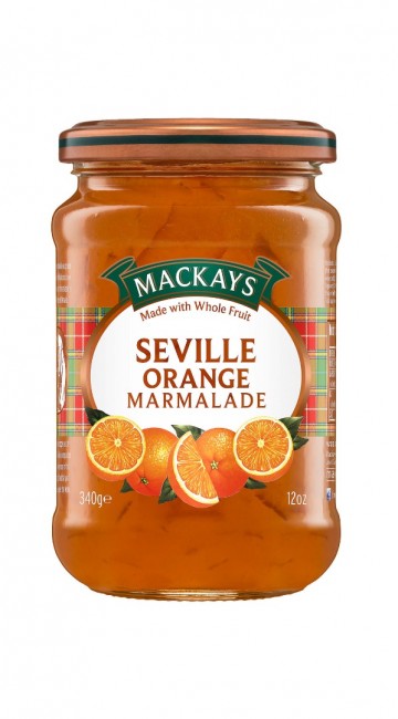 Mackays seville orange marmalade glas
