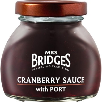Mrs bridges cranberry sauce port