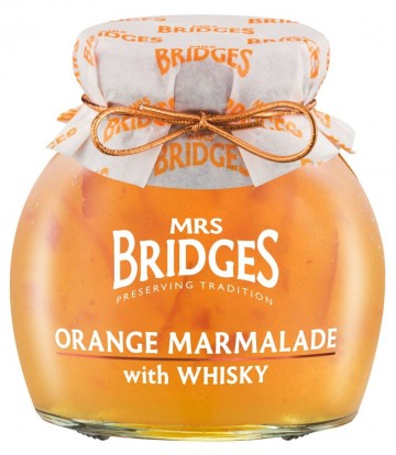 Mrsbridges orange marmalade whisky glas