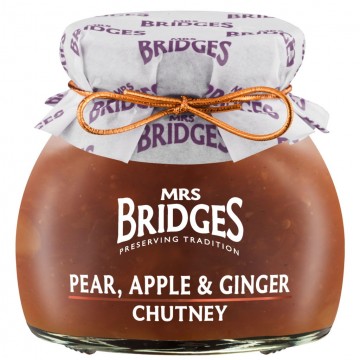 Mrsbridges pear apple and ginger chutney