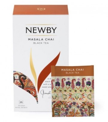 Newby masala chai black tea bag