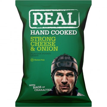 Real crisps strongcheese onion crisps zak150g 2