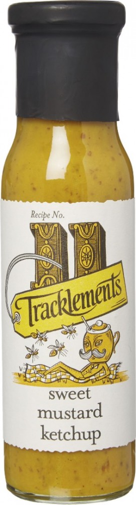 Tracklements sweet mustard ketchup glutenvrij