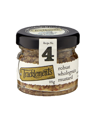 Tracklements79002503 mini robust wholegrain mustard glutenvrij