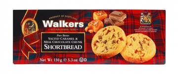 Walkers caramel chocolate chunk shortbread