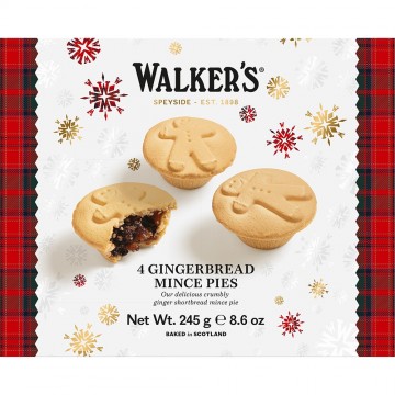 Walkers mince pies gingerbread