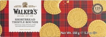 Walkers thistle rounds shortbread